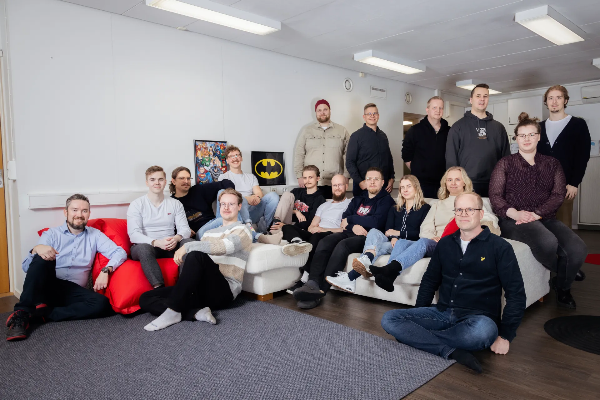 Hurja Solutions ryhmäkuva.