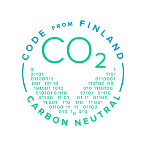 Carbon neutral label.